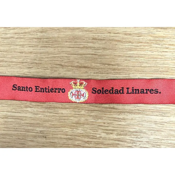 PULSERA TELA ROJA (CANTIDAD APROX)
